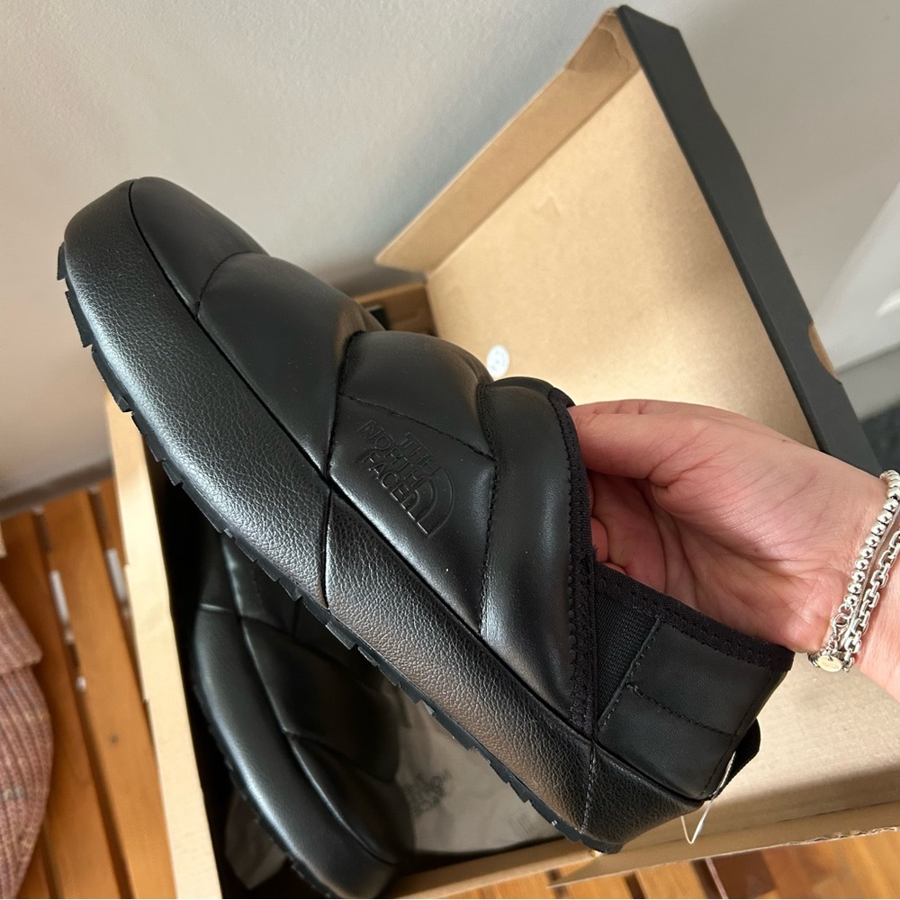 SOLD The North Face Thermoball Leather Mules